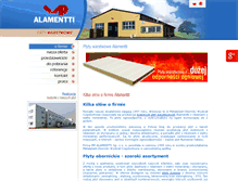 Tablet Screenshot of alamentti.com.pl